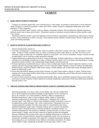 Osnovni radni procesi i sredstva rada