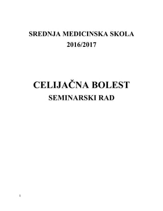 Celijačna bolest