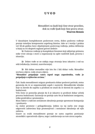 Liderstvo u poslovnom svetu: stilovi, ponašanje i etika