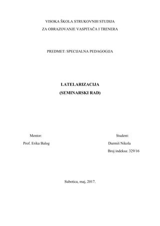 Latelarizacija