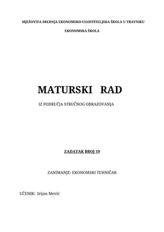 Nabavka i utrošak materijala po planskim cijenama