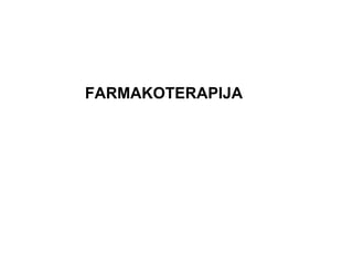 Farmakoterapija