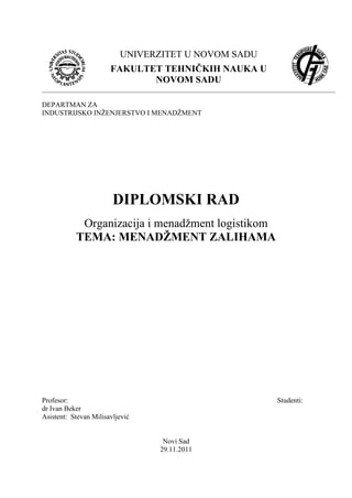 Menadžment zalihama