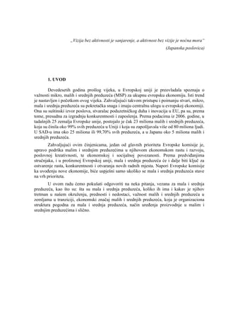 Mala i srednja preduzeća