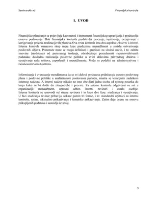 Finansijska kontrola i nadzor