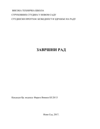 Analiza izloženosti vibracijama