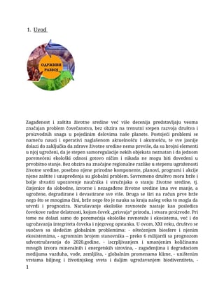 Koncept održivog razvoja