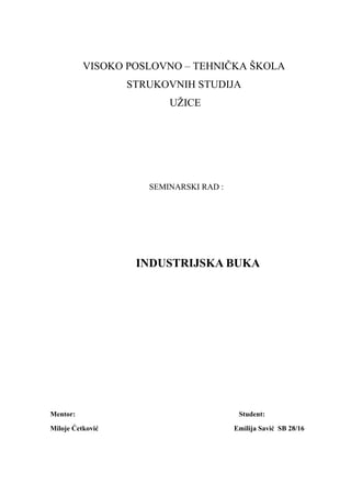 Industrijska buka