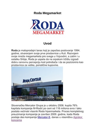 Projekat Roda