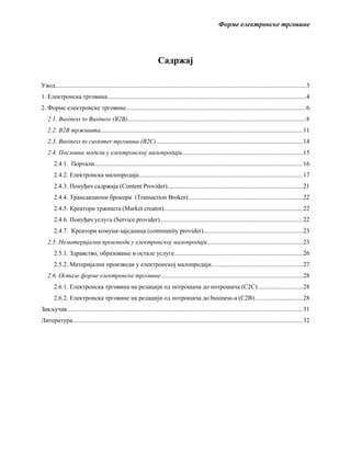 Forme elektronske trgovine