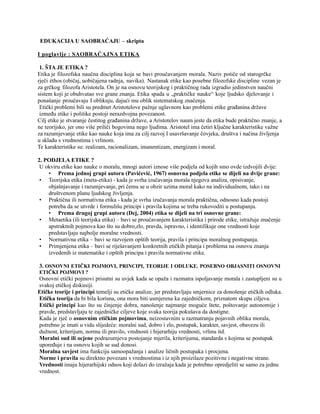 Edukacija u saobraćaju