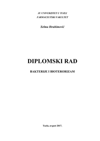 Bakterije i bioterorizam