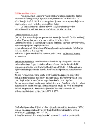 Viroze biljaka (2.deo)