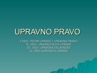 Upravno pravo