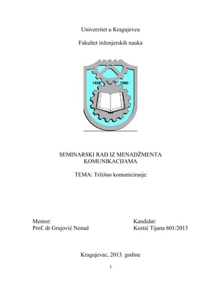 Trzišno komuniciranje