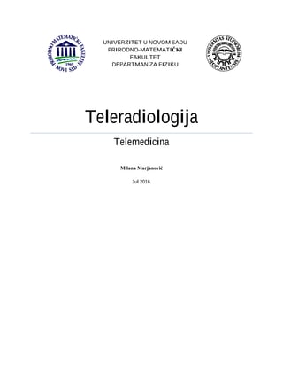 Teleradiologija