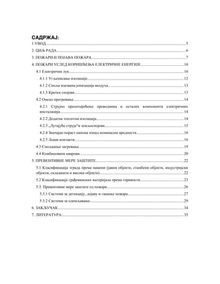 Požari na instalacijama