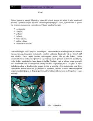 Endoskopija organa za varenje