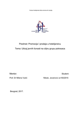 Promocija i prodaja