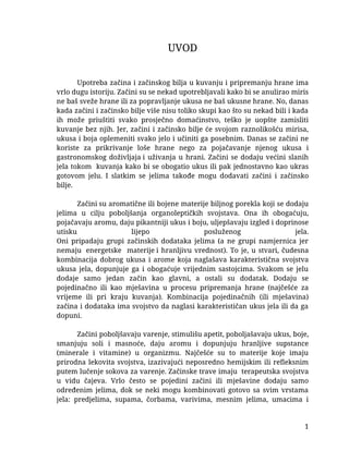 Začini i začinko bilje