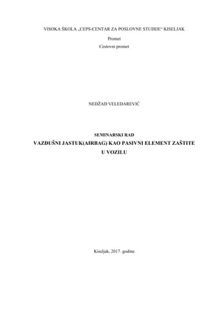 Airbag – Zračni jastuk