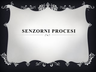 Senzorni procesi