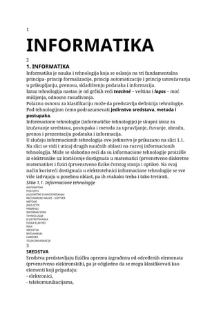 Skripta iz informatike