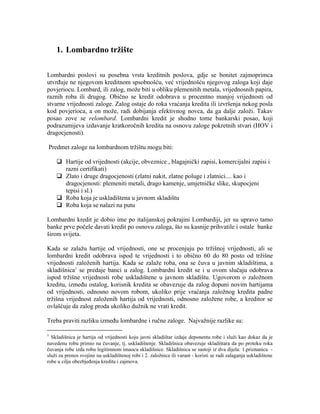 Lombardno i eskontno tržište