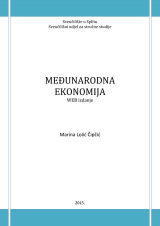 Međunarodna ekonomija