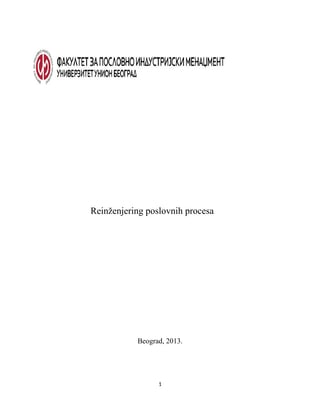 Reinženjering u firmi