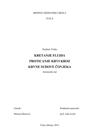 Kretanje fluida