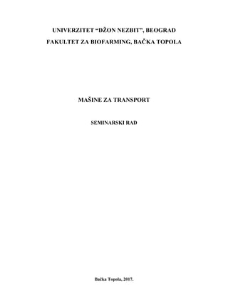 Mašine za transport