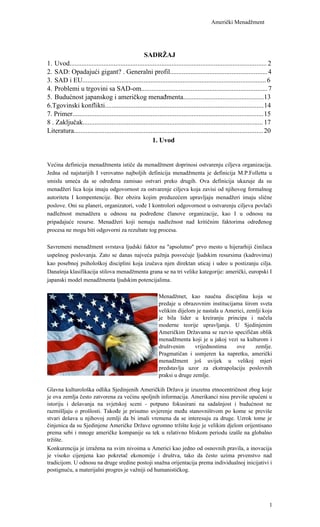 Američki menadžment