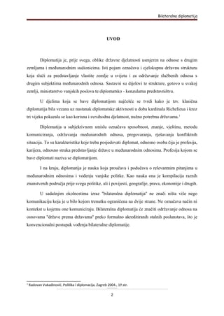 Bilateralna diplomatija