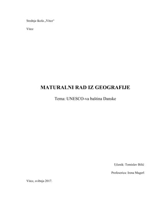 UNESCO-va baština Danske