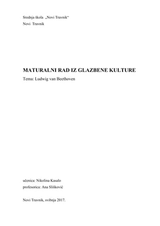 Ludwig van Beethoven