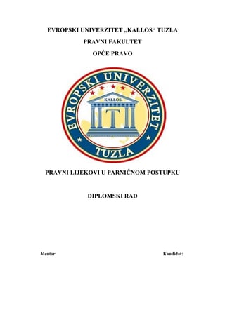 Pravni lekovi u parničnom postupku