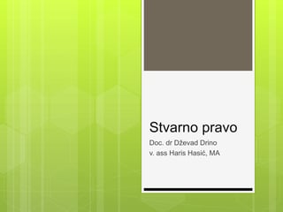 Stvarno pravo