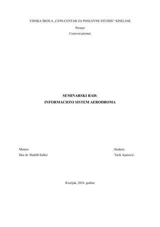 Informacioni sistem aerodroma