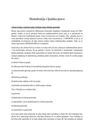 Demokratija i ljudska prava