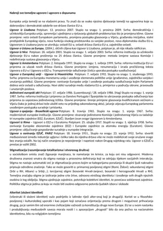 Integracijski dometi Evropske Unije