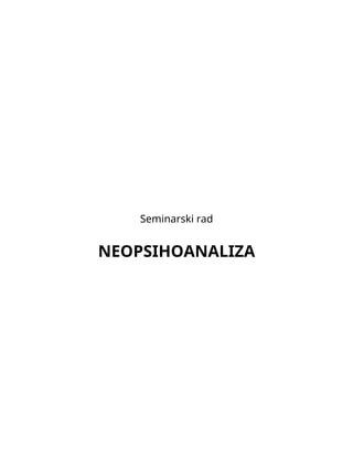 Neopsihoanaliza