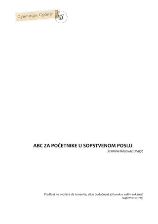 ABC za početnike u svom poslu