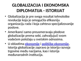 Globalizacija i ekonomska diplomatija