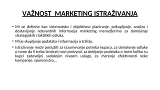 Marketing istraživanje