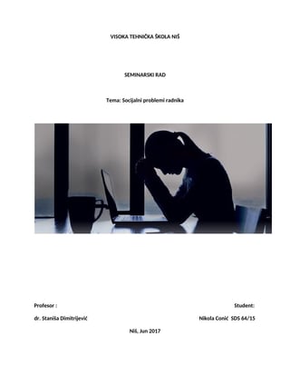 Socijalni problemi radnika
