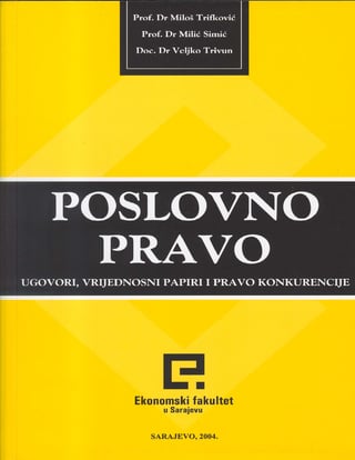 Poslovno pravo-ugovori