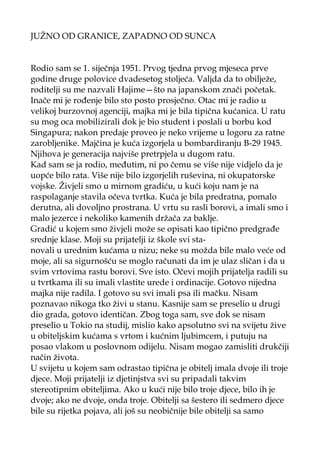 Južno od granice zapadno od sunca – Haruki Murakami