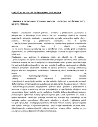 Socijalni rad sa decom i porodicom