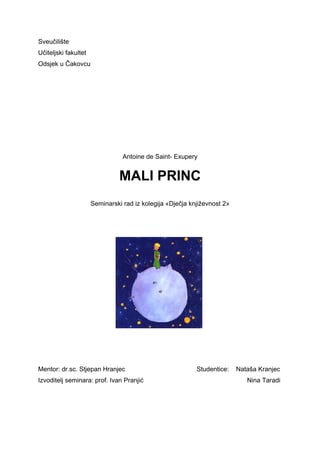 Mali princ